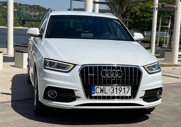 Audi Q3 cena 68900 przebieg: 218000, rok produkcji 2014 z Gorzów Wielkopolski małe 781